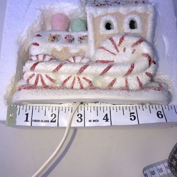 Department 56 Sweet Treats Express Candy Cane Cho cho light - Picture 9 of 10